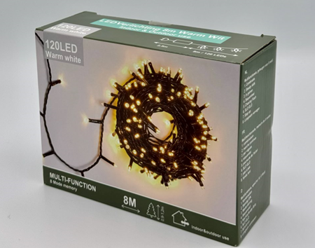 Guirlande de Noël achetée chez Hubo